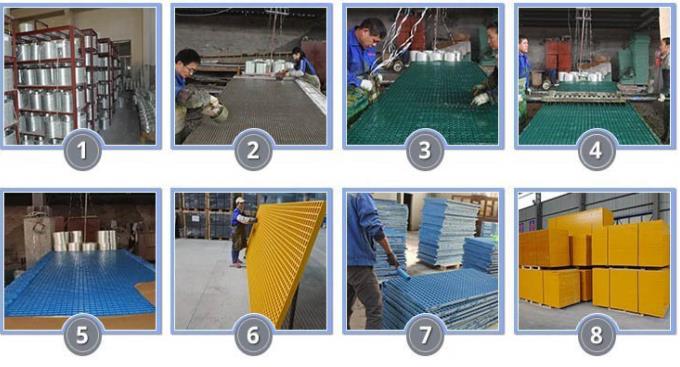 H30x40x40 heavy duty frp grating product line