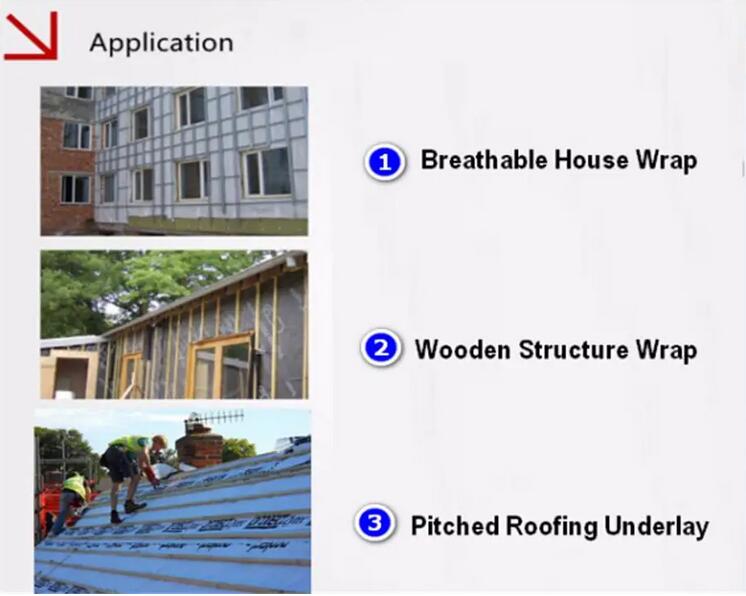 application cheap breathable membrane