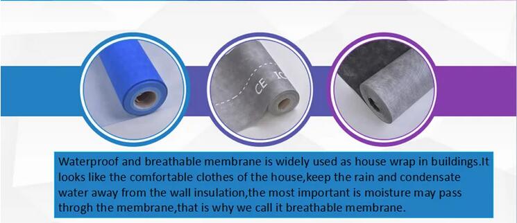 breathable roof membrane repair