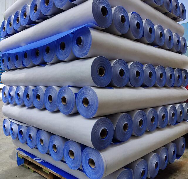 Metalized moisture breather waterproof non-woven foil