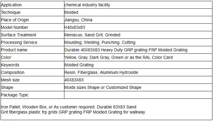 H40x83x83 grp mesh walkway introduction