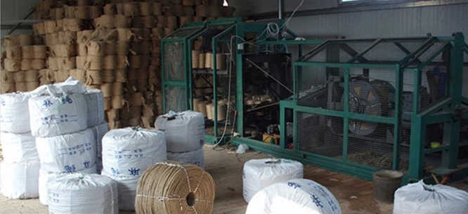 jute thick rope product line