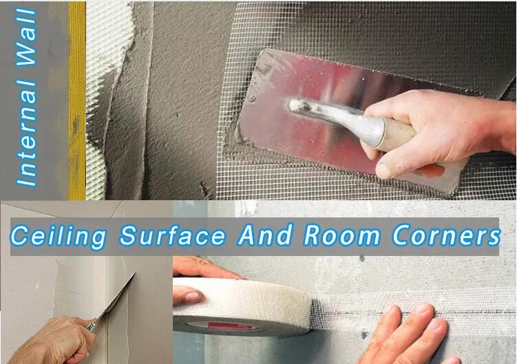 Fiberglass Ceiling Tape application