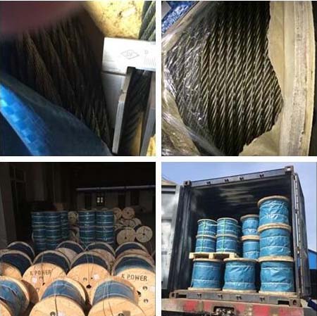 factory Steel Wire Rope 6XK36WS+IWR