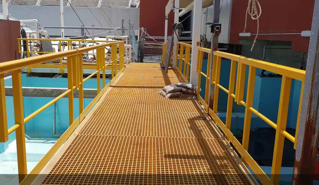 Grp Grating Working Platform